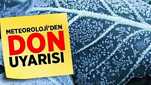 Çanakkaleliler Dikkat! Zirai Don Uyarısı...