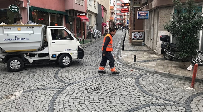 Çarşı Bölgesinde Çevreye Duyarlı Temizlik…