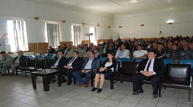 Çiftçiye, tarımsal destek toplantısı