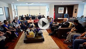 Gülpınarlı Kadınlardan Başkan Gökhan'a Ziyaret