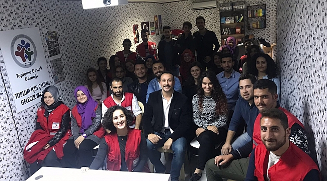 Kızılay Gençlik Kolları'ndan TDD'ye Ziyaret