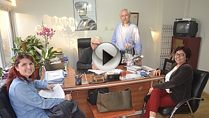 Kurucu Başkana geçmiş olsun ziyareti