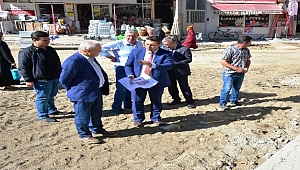 Lapseki'de 15 Temmuz Şehitler Meydanı çalışmaları başladı