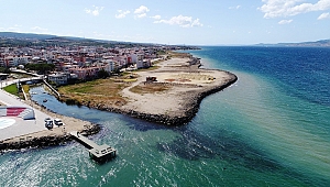 Lapseki'de kordon düzenleme çalışmaları