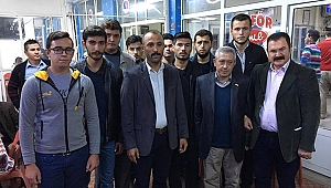 Metin Savaş imza günü için Çan'da