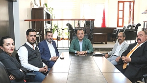 Mhp İl Başkanı'ndan Çanakkale Barosu'na Ziyaret