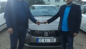 Orhan Ağa son model aracına kavuştu