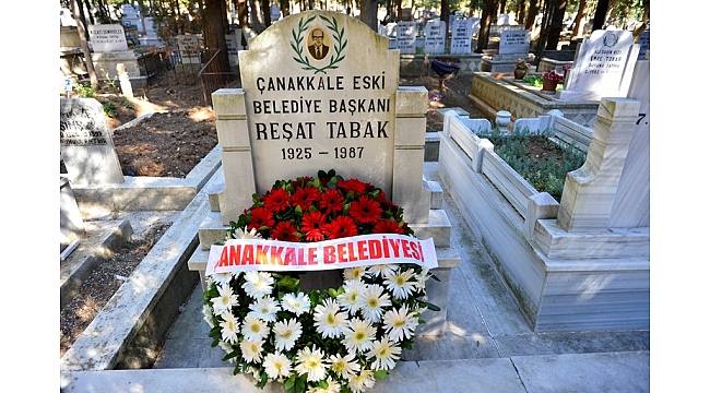 Reşat Tabak Mezarı Başında Anıldı…