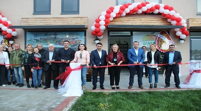 Umurbey Beldesinin yöresel ürünlerinin yer aldığı 'Umey' açıldı