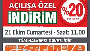 Uysal Market Yeni Şubesi ile Kepez'de açılıyor