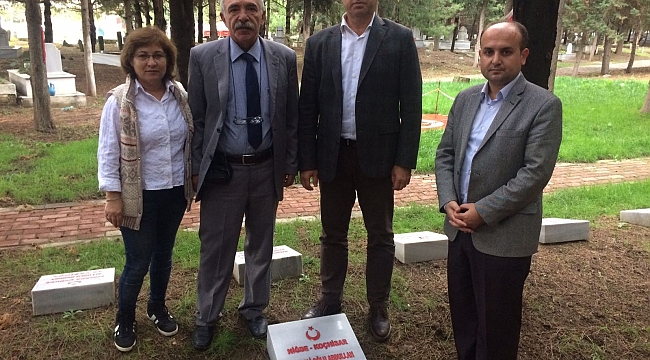 102 yıl sonra mezar taşı koyuldu...