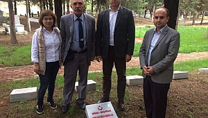 102 yıl sonra mezar taşı koyuldu...