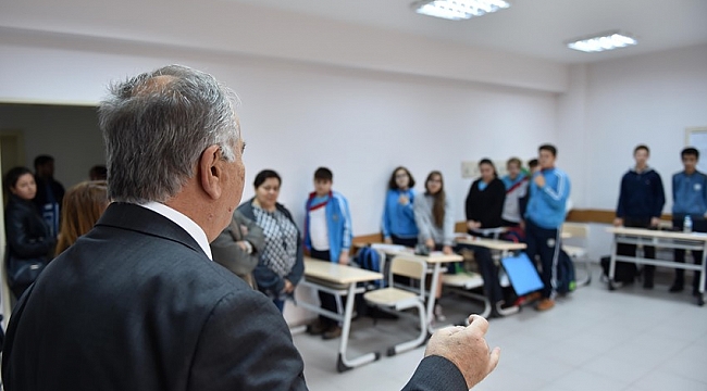 Başkan Gökhan Eğitime Destek Ziyaretlerine Devam Ediyor…