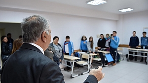 Başkan Gökhan Eğitime Destek Ziyaretlerine Devam Ediyor…