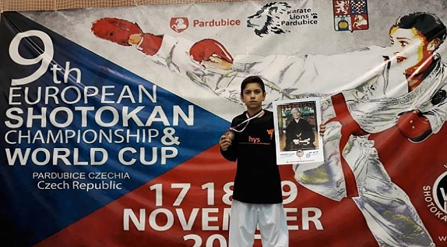 Biga'lı Çakıroğlu Avrupa Üçüncüsü Oldu...