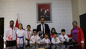  Biga'lı karatecilerden Bilen'e ziyaret...