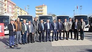 Çan'a 21 adet yeni şehir içi otobüs...