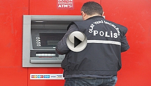 Çanakkale'de ATM'ye şifre kopyalamak için kamera düzeneği kurdular...