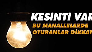Çanakkale'de Elektrik Kesintisi…