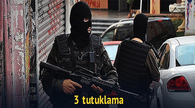 Çanakkale'de Terör Operasyonu! 3 tutuklama...