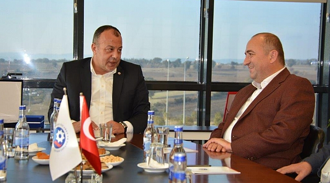 Çanakkale Milletvekili Ayhan Gider ÇTSO Yönetimini Ziyaret Etti...