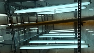 Doku Kültürü Yetiştirme ve Topraksız Kapalı Alan Üretim Odası' hizmete açıldı