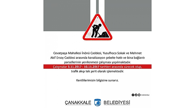 Kentlilerimizin Dikkatine...