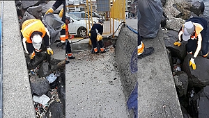 Kordon Boyunda Temizlik Çalışmaları Devam Ediyor…