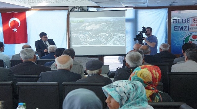 Lapseki'de Altın Madeni Bilgilendirme toplantısı