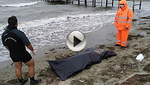 Lapseki'de deniz kıyısında ceset bulundu