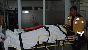 Otomobil dereye uçtu: 4 yaralı