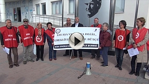 Savaş ve ranta değil emekliye emekçiye bütçe diyoruz