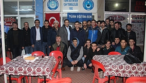 Türk Eğitim-Sen Çan Temsilciliğinden geleneksel pilav...