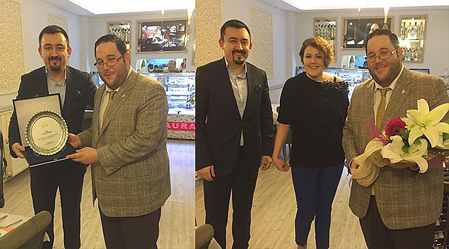 Baro Biga ilçe temsilciliğinde bayrak değişimi