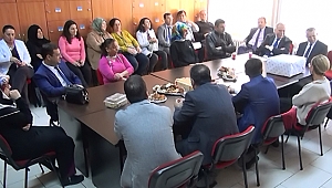 Başkan Gökhan Eğitime Destek Ziyaretlerine Devam Ediyor