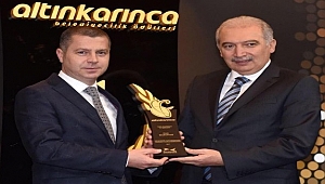 Başkan Kuzu Çan'a 3'üncü kez 'Altın Karınca' kazandırdı