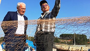 Başkan Yılmaz balıkçı barınağını ziyaret etti