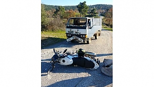 Bayramiç'te trafik kazası: 1 yaralı