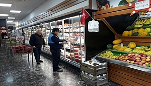 Biga Zabıtası'ndan yılbaşı denetimi