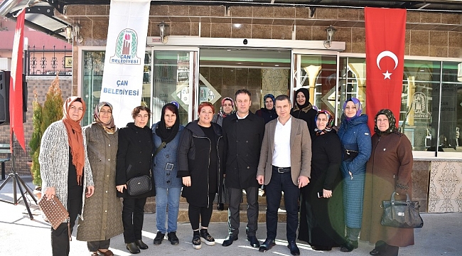 Çan'da Çarşı Camii yeni şadırvanı hizmete girdi