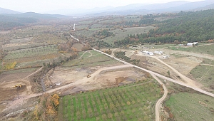 ÇANAKKALE BAYRAMİÇ KARAKÖY GÖLETİ VE SULAMASI PROJESİNDE İNŞAAT ÇALIŞMALARI BAŞLADI