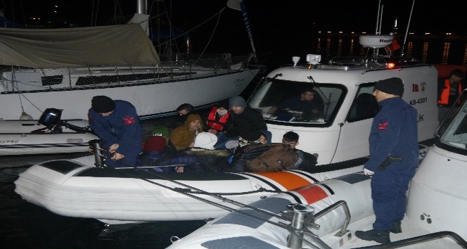 Çanakkale'de 32 mülteci yakalandı