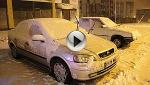 Çanakkale'de Kar Yağışı Etkili Oldu