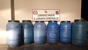 Çanakkale'de yılbaşı öncesi kaçak içki operasyonu