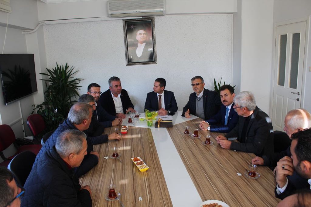 Çanakkale Ziraat Odasından AK Parti Merkez İlçe'ye ziyaret