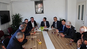 Çanakkale Ziraat Odasından AK Parti Merkez İlçe'ye ziyaret