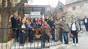 Çanakkaleli kadınlar Umurbey hamamına yoğun ilgi gösteriyor