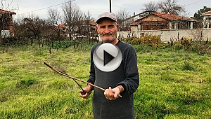 Çatal çubukla yer altı su kaynaklarını buluyor