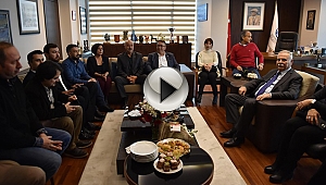 CHP Merkez İlçeden İlk Ziyaret Başkan Gökhan'a