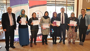 Halk Eğitim Merkezi ve Aso Müdürlüğü Okur-yazarlık belgesi dağıtım töreni gerçekleştirildi